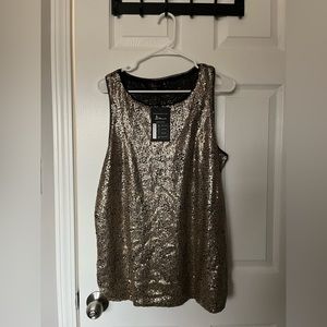 Gold Sparkly Top